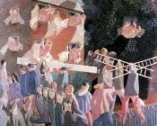 斯坦利斯宾塞 - Christ Carrying the Cross
